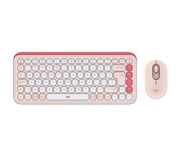 Logitech POP ICON Combo różowa - 1276188 - zdjęcie
